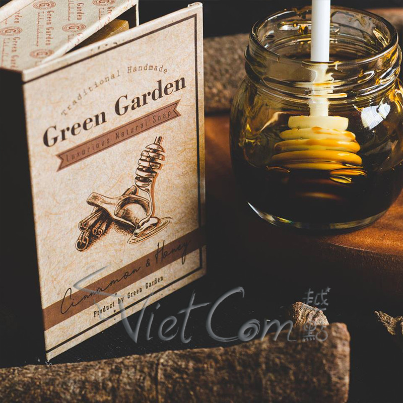 Green Garden - 肉桂蜂蜜豪華天然肥皂